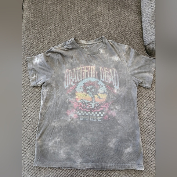 Grateful Dead T Shirt Adult Med Tie Dye American Eagle Repro Summer Tour… - Picture 3 of 12